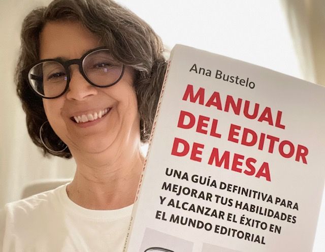 Ana Bustelo y su Manual del editor de mesa de Berenice Libros