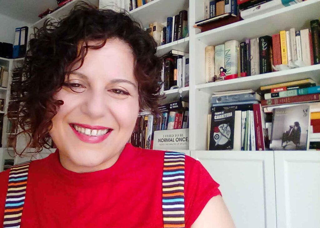 Yolanda Baramio es una editora feliz